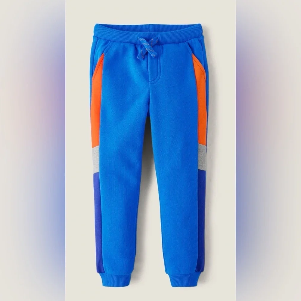 Gymboree Boys Colorblock Fleece Jogger Pants - Dino Friends